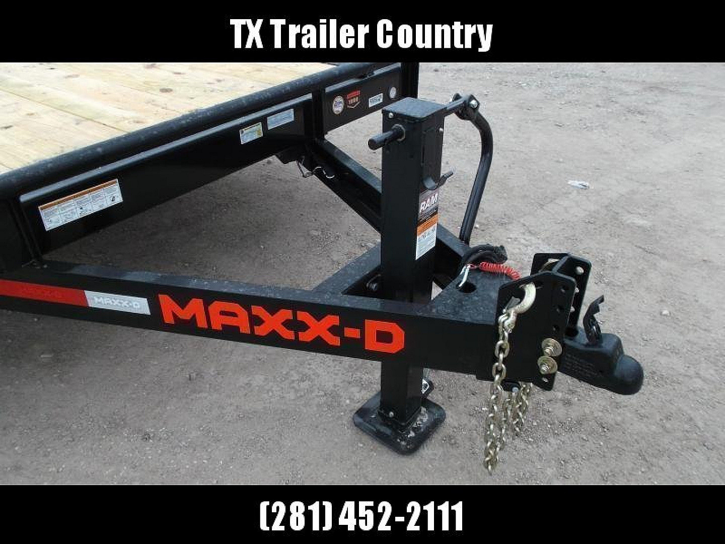 New 2025 Maxxd 102x24 10K H5X Car Hauler / Flatbed Trailer / Equipment Hauler / Powder Coated / 5200# Axles / Drive Over Fenders / 5ft Stow Away C-Channel Ramps