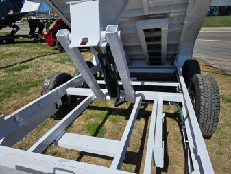 New 2025 RawMaxx SDX 7K 5X10 5" 16 O/C RMPS ADJ COUPLER 7K Dump Trailer