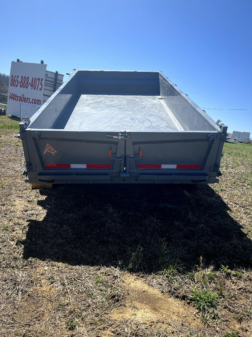 New 2025 RawMaxx GDX 14K 83X14 19" SIDES 16 OC 8" 8GA Dump Trailer