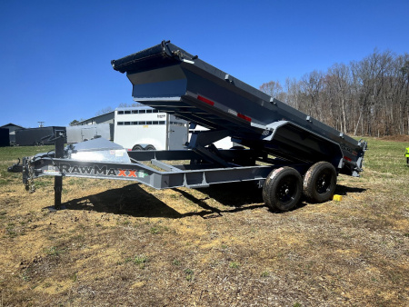 New 2025 RawMaxx GDX 14K 83X14 19" SIDES 16 OC 8" 8GA Dump Trailer