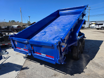 New 2025 RawMaxx GDX 14K 83X14 19" SIDES 16 OC 8" 8GA Dump Trailer