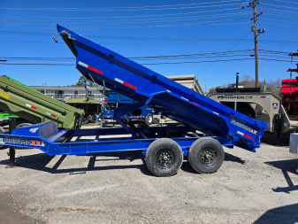 New 2025 RawMaxx GDX 14K 83X14 19" SIDES 16 OC 8" 8GA Dump Trailer