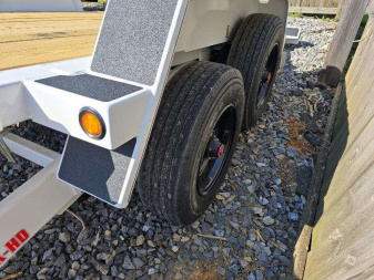New 2025 Behnke TBCT 24' 24K TILT, HYD JACK Equipment Trailer