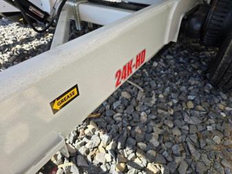 New 2025 Behnke TBCT 24' 24K TILT, HYD JACK Equipment Trailer