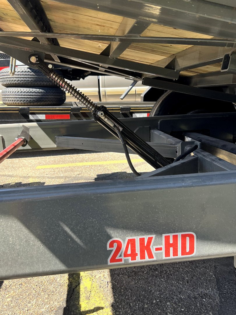 New 2025 Behnke TBCT 24' 24K GN TILT Equipment Trailer