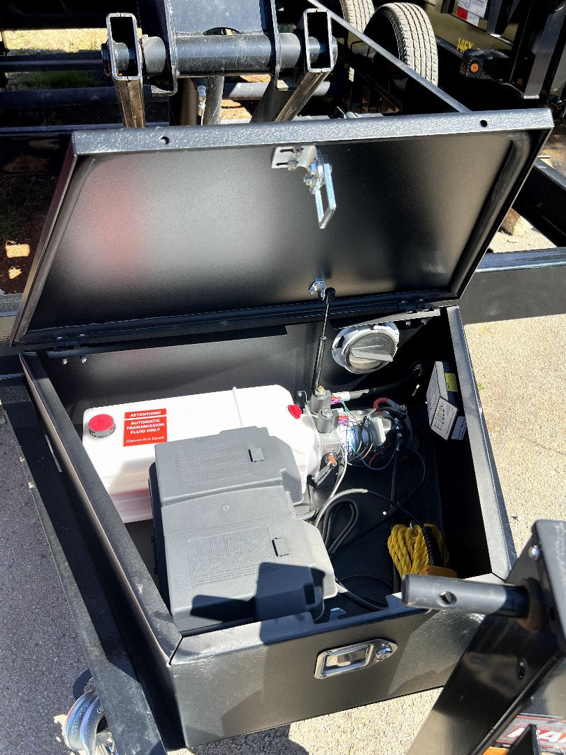 New 2025 Behnke LPD 83X14 DUMP W/SPARE Dump Trailer