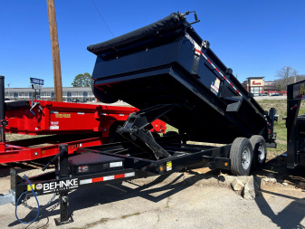 New 2025 Behnke LPD 83X14 DUMP W/SPARE Dump Trailer