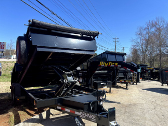 New 2025 Behnke LPD 83X14 DUMP W/SPARE Dump Trailer
