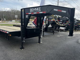 New 2025 Behnke FB 30' 20K GN DUAL TAND. RAMPS Equipment Trailer