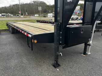 New 2025 Behnke FB 30' 20K GN DUAL TAND. RAMPS Equipment Trailer
