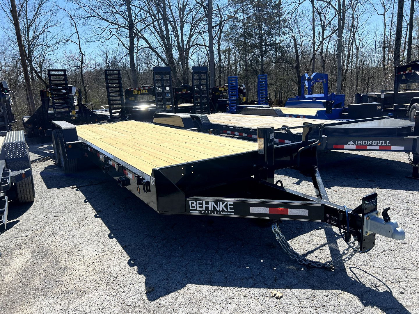 New 2025 Behnke CBCT 24' 20K RAMPS Equipment Trailer