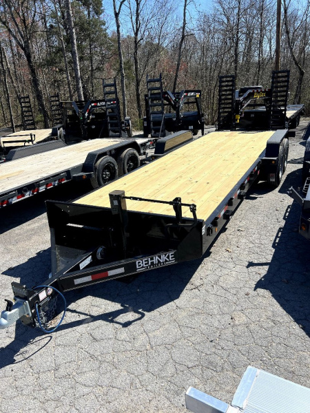 New 2025 Behnke CBCT 24' 20K RAMPS Equipment Trailer