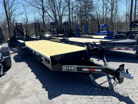 New 2025 Behnke CBCT 24' 20K RAMPS Equipment Trailer