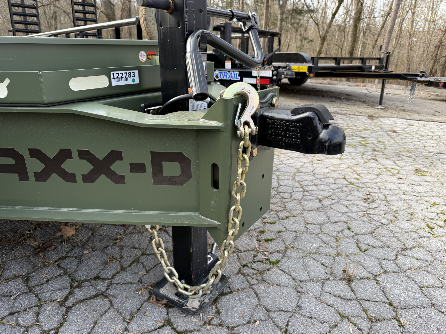New 2025 MAXXD H9X 20K 24FT 102" DOF, PINTLE Equipment Trailer