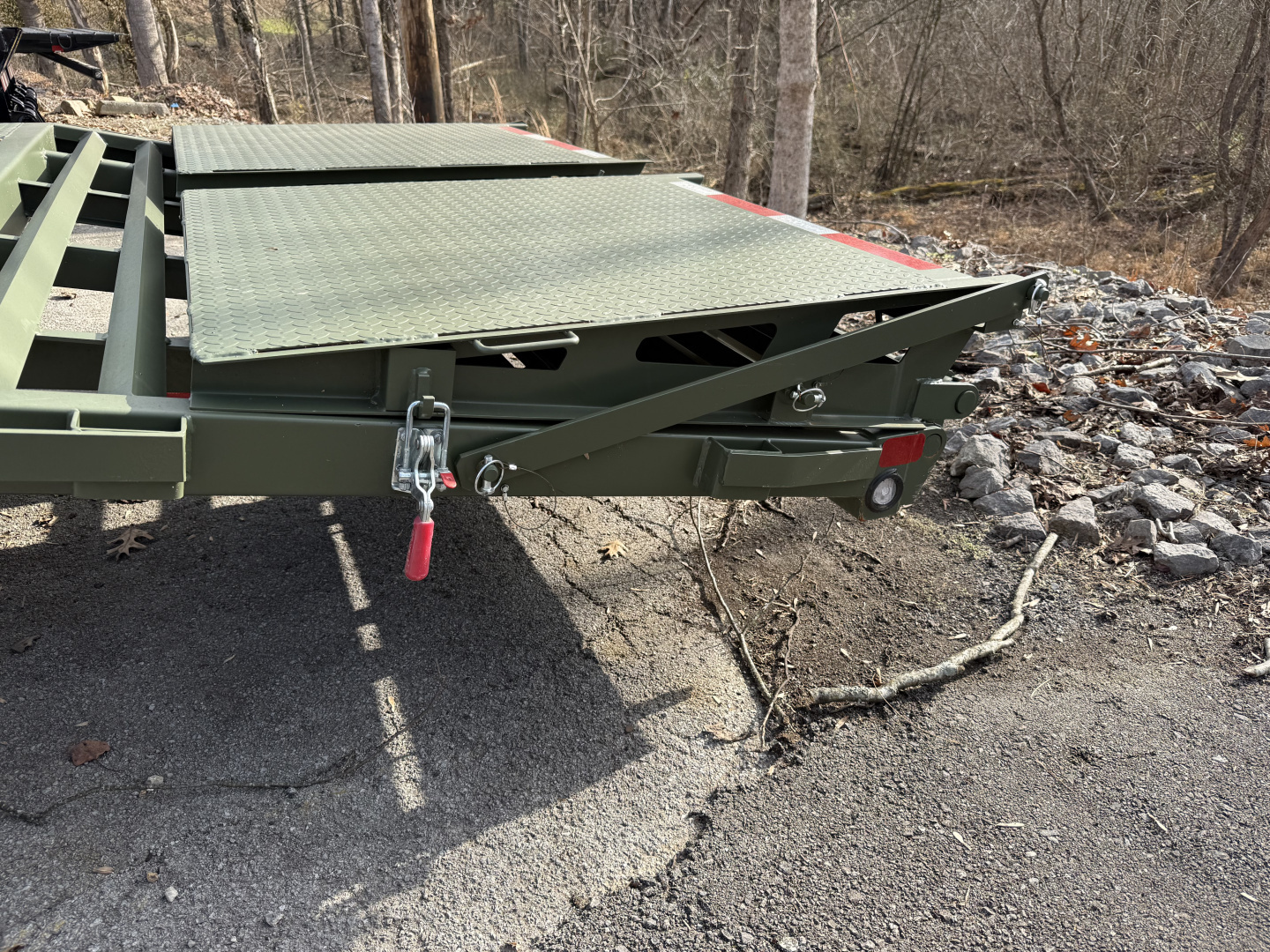 New 2025 MAXXD H9X 20K 24FT 102" DOF, PINTLE Equipment Trailer