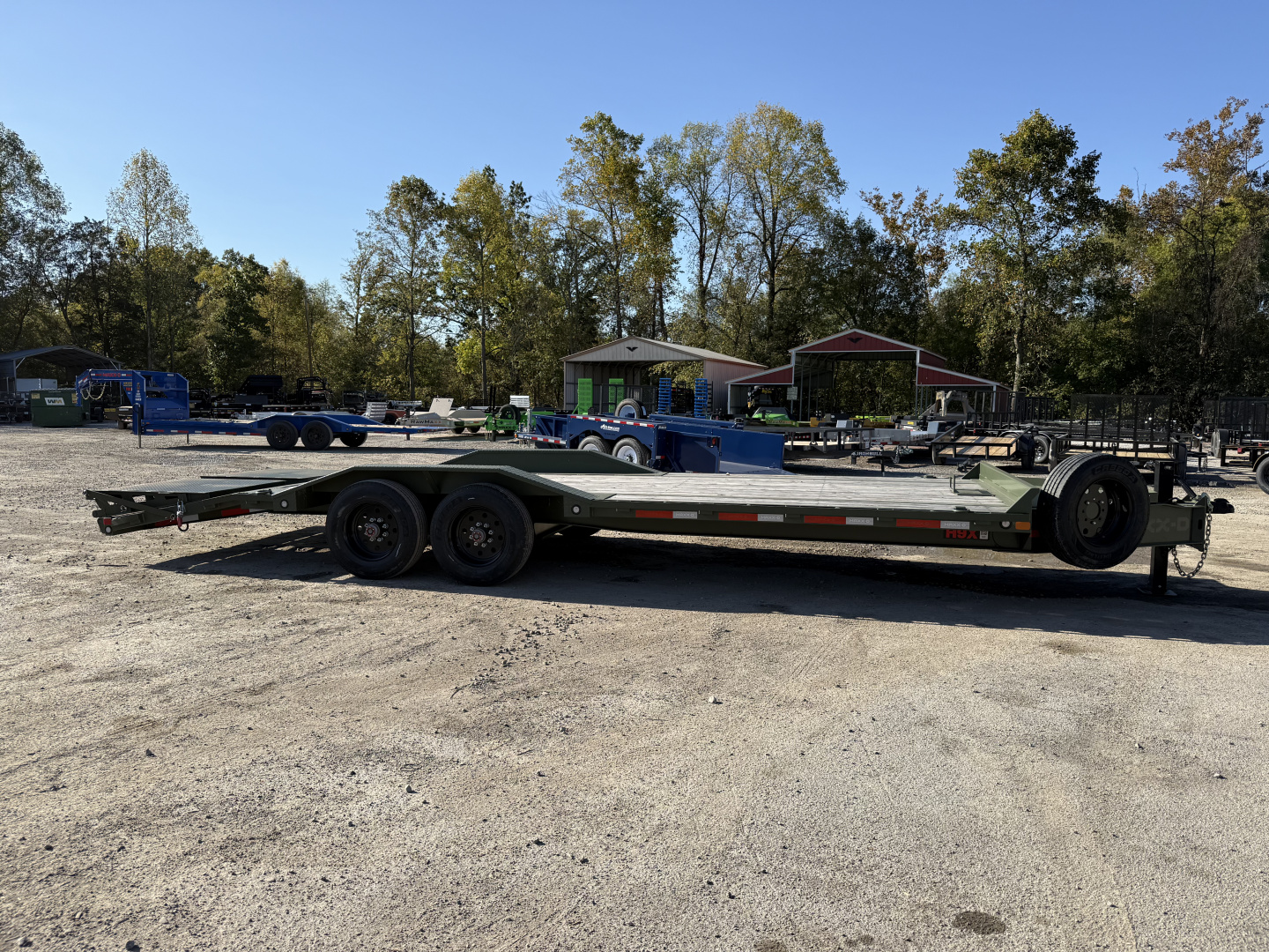 New 2025 MAXXD H9X 20K 24FT 102" DOF, PINTLE Equipment Trailer