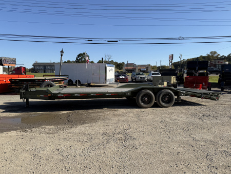 New 2025 MAXXD H9X 20K 24FT 102" DOF, PINTLE Equipment Trailer