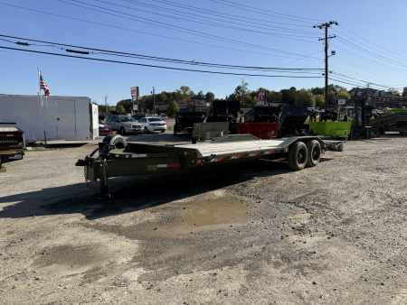 New 2025 MAXXD H9X 20K 24FT 102" DOF, PINTLE Equipment Trailer