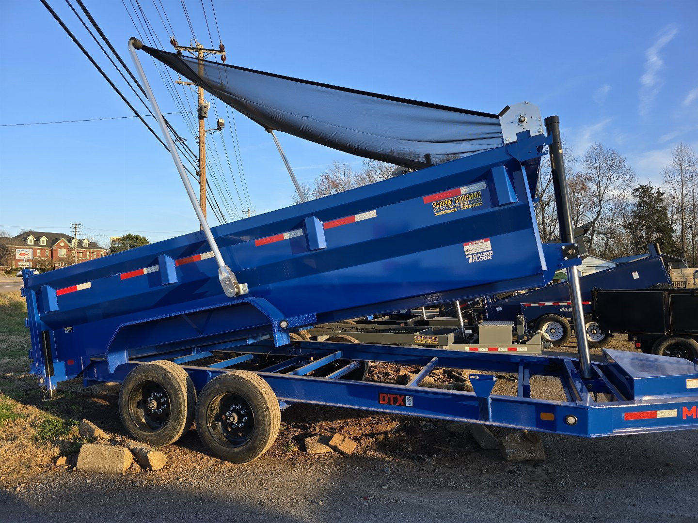 New 2025 MAXXD DTX 83X16 EX-WIDE Dump Trailer