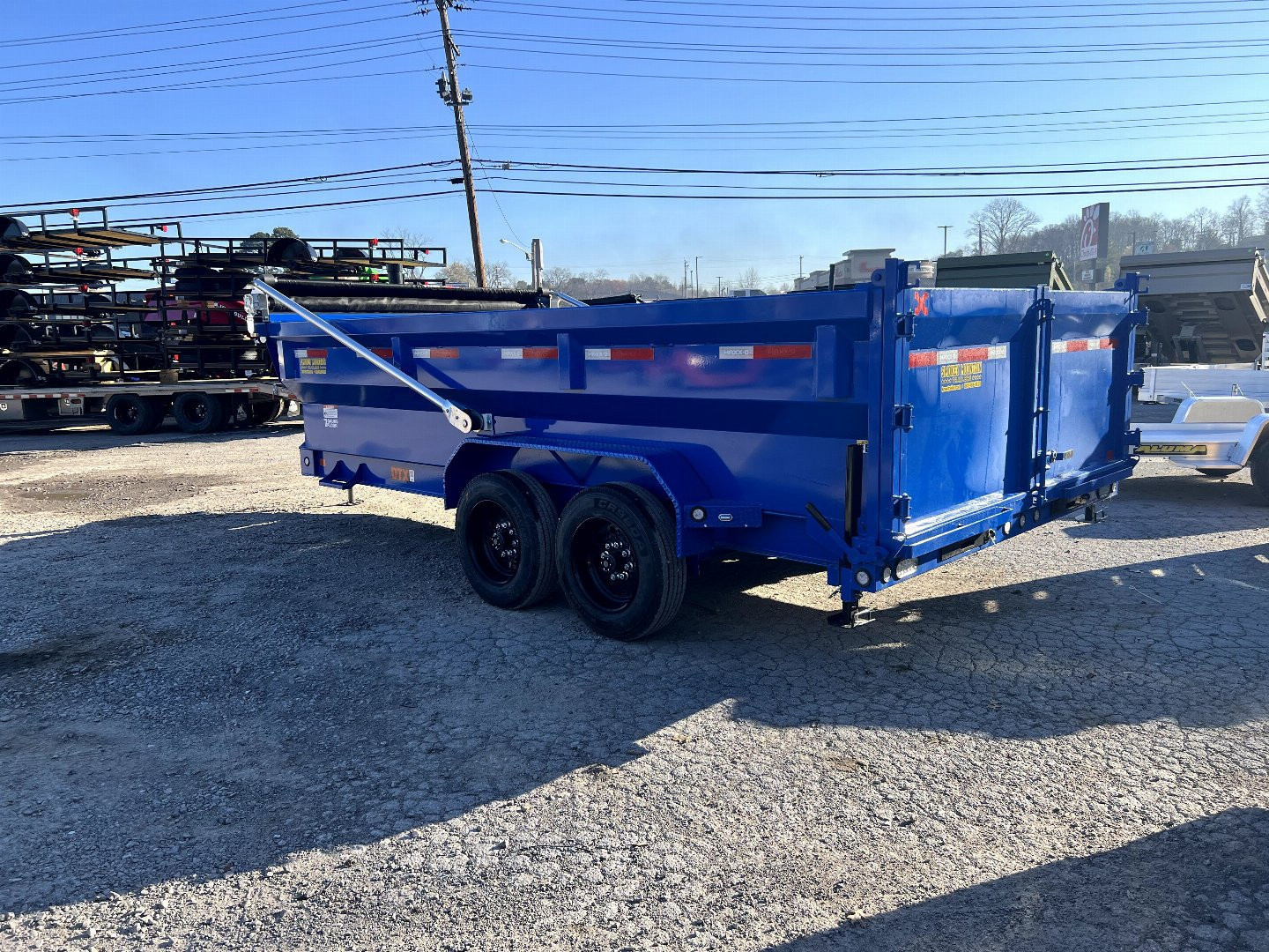 New 2025 MAXXD DTX 83X16 EX-WIDE Dump Trailer