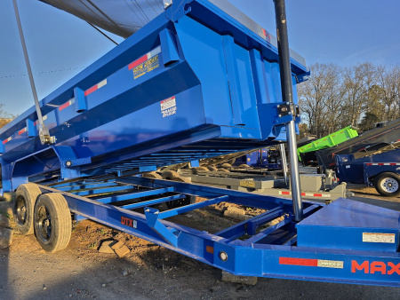 New 2025 MAXXD DTX 83X16 EX-WIDE Dump Trailer