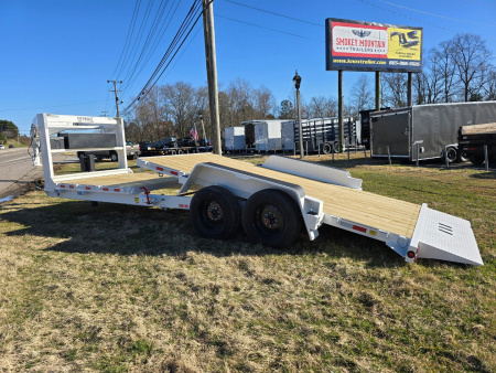 New 2025 Behnke TBCT 20K GN TILT 24' Equipment Trailer
