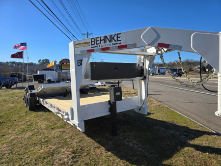 New 2025 Behnke TBCT 20K GN TILT 24' Equipment Trailer