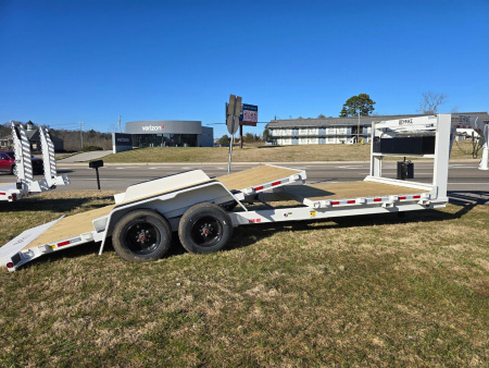 New 2025 Behnke TBCT 20K GN TILT 24' Equipment Trailer