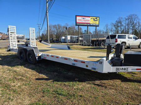 New 2025 Behnke CBCT 22 16K RAMP Equipment Trailer
