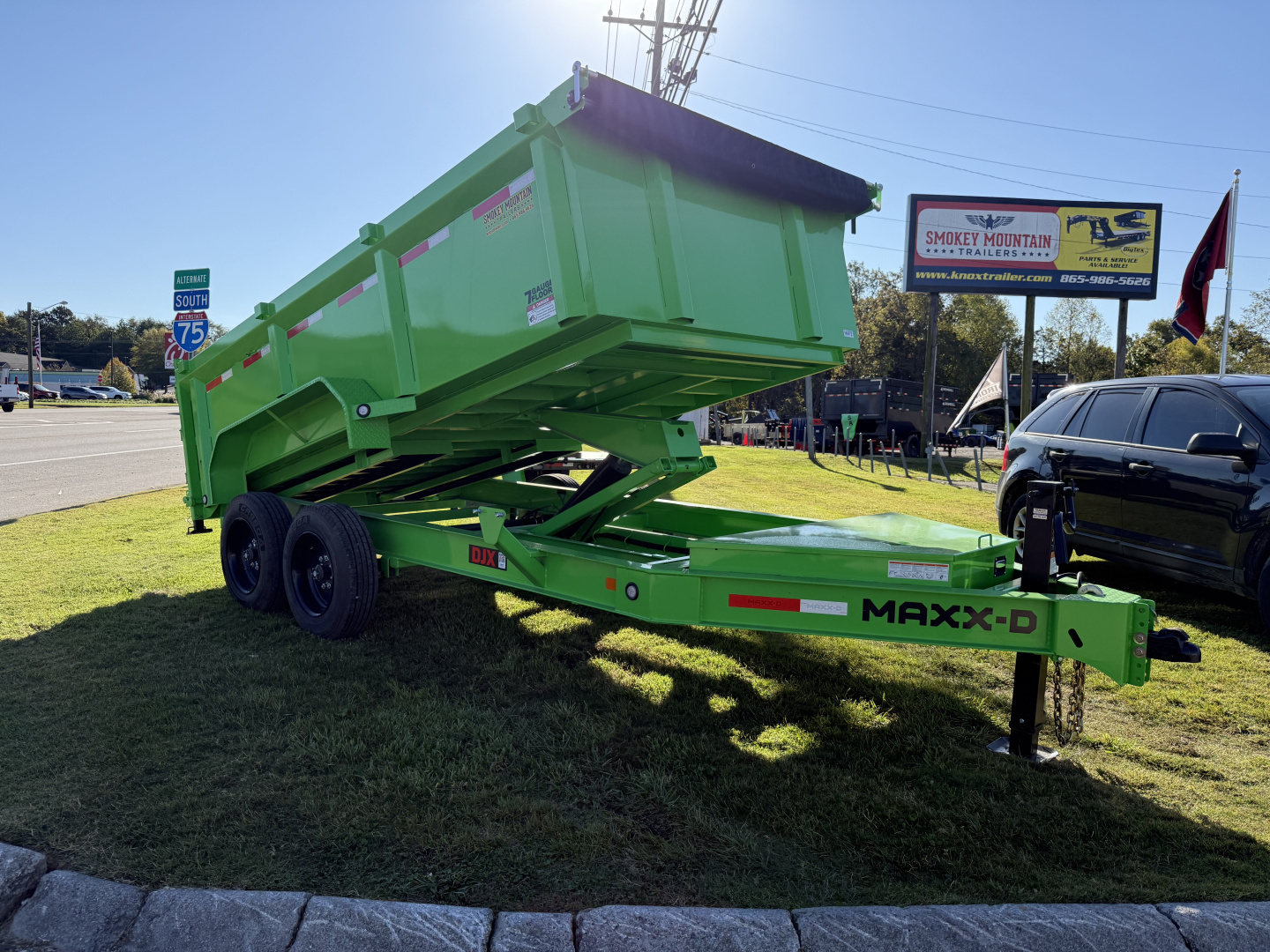 New 2025 MAXXD DJX 83x14 16k Dump Trailer