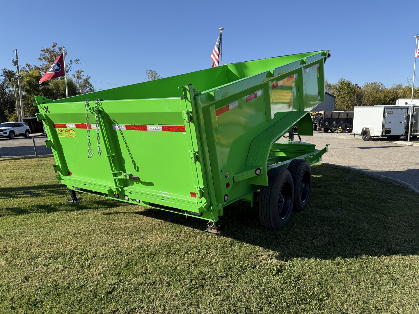 New 2025 MAXXD DJX 83x14 16k Dump Trailer