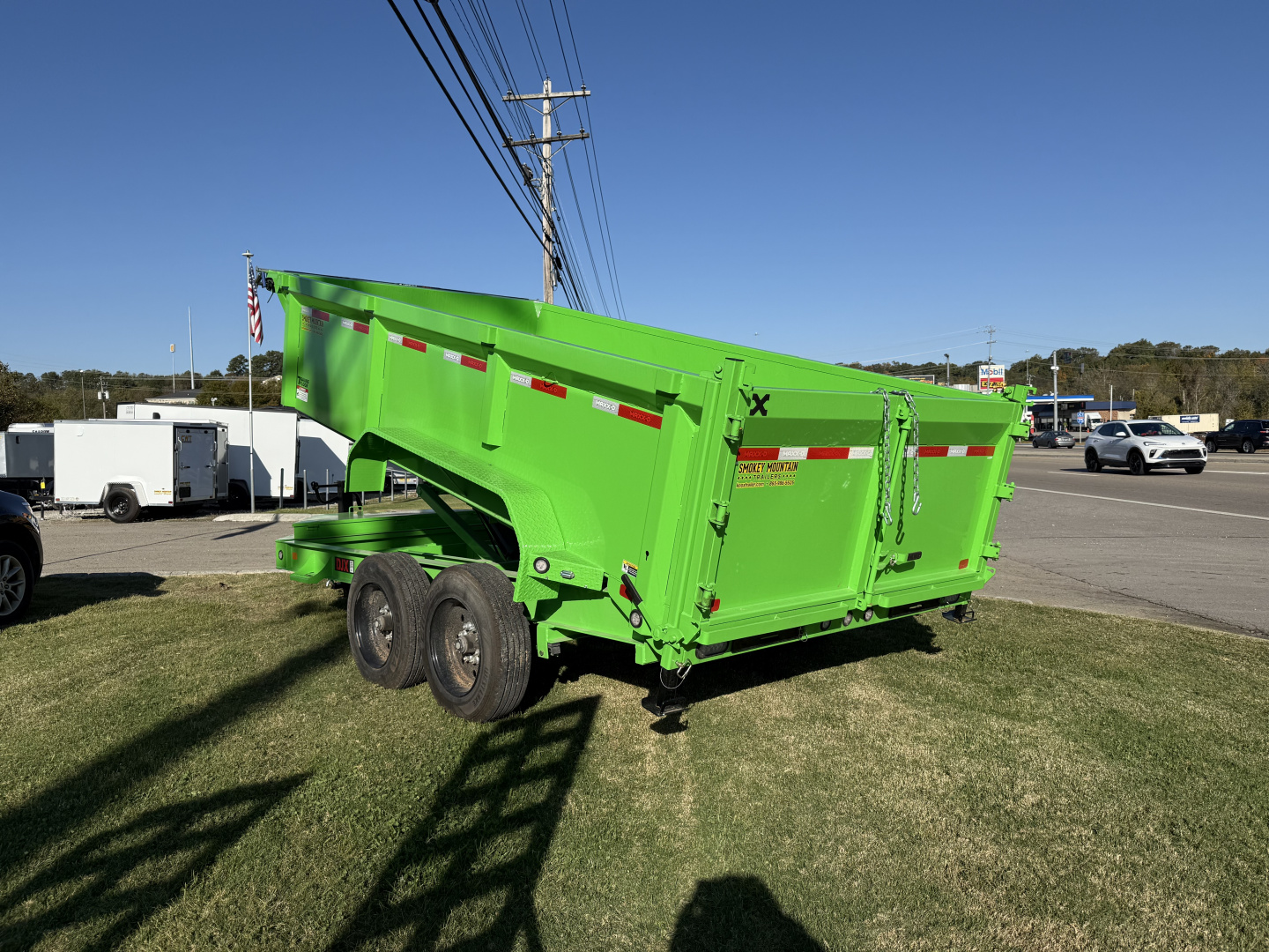 New 2025 MAXXD DJX 83x14 16k Dump Trailer