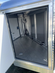 New 2025 Aluma 8222H-XL-TA-EL-R-RTD BLACK BX Utility Trailer