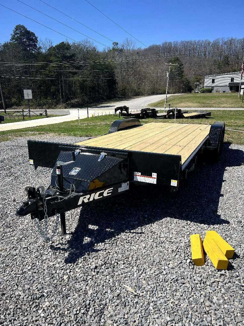 New 2025 Rice Trailers 18+2 7K CH Equipment Trailer