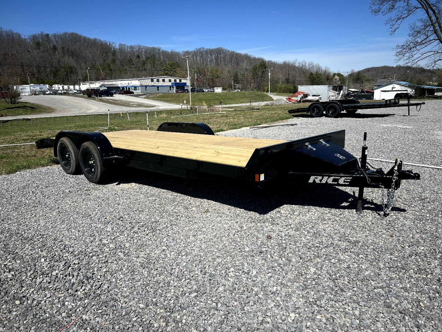 New 2025 Rice Trailers 18+2 7K CH Equipment Trailer