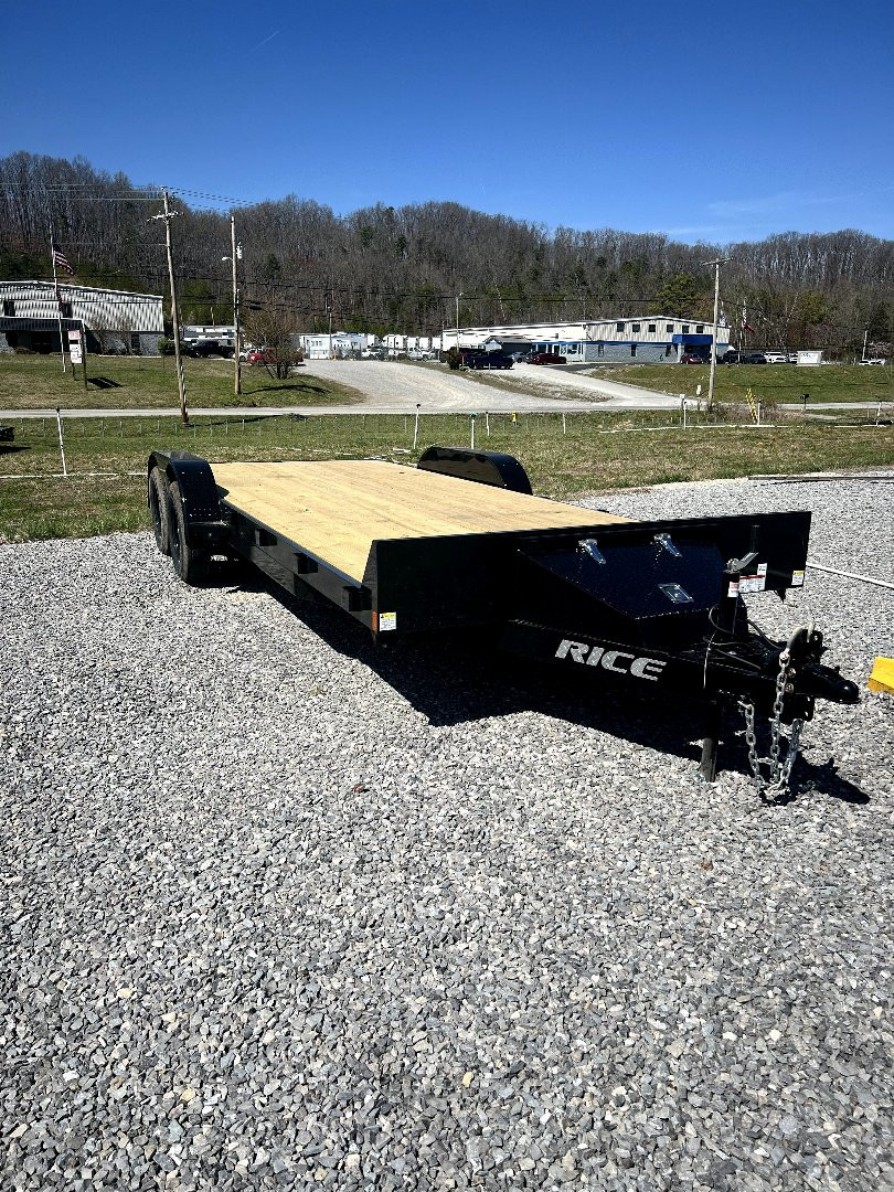 New 2025 Rice Trailers 18+2 7K CH Equipment Trailer