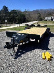 New 2025 Rice Trailers 18+2 7K CH Equipment Trailer