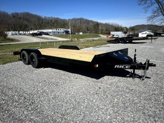 New 2025 Rice Trailers 18+2 7K CH Equipment Trailer