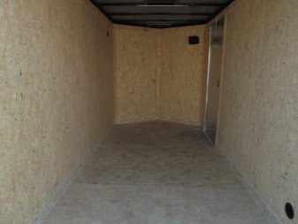 New 2025 COVERED WAGON TRAILERS 6x12 TA Cargo Trailer / Enclosed Trailer / 6'6" Interior / Extra Wide Ramp / RV Side Door / LEDs / .030 Black Semi-Screwless Exterior