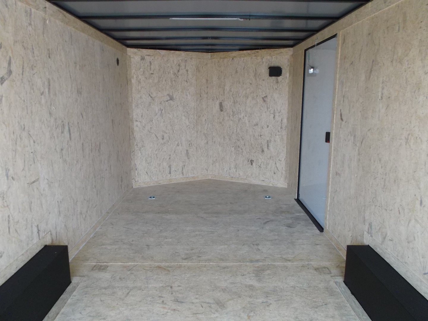 New 2025 Covered Wagon Trailers 8.5x24 Cargo / Enclosed Trailer / Race Trailer / 7ft Interior / 5200# Axles / Black Out Package / Silver .030 Semi- Screwless Exterior / Extra Wide Ramp / 48" RV Side Door / RV Step