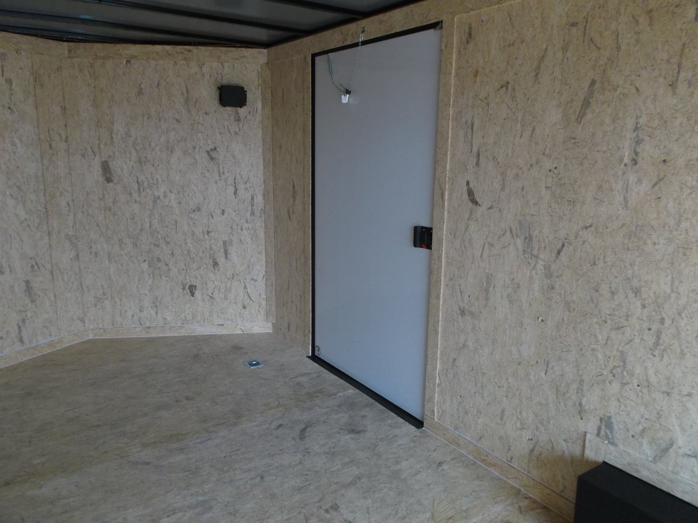 New 2025 Covered Wagon Trailers 8.5x24 Cargo / Enclosed Trailer / Race Trailer / 7ft Interior / 5200# Axles / Black Out Package / Silver .030 Semi- Screwless Exterior / Extra Wide Ramp / 48" RV Side Door / RV Step