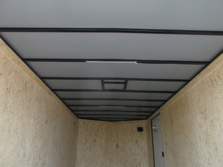 New 2025 Covered Wagon Trailers 8.5x24 Cargo / Enclosed Trailer / Race Trailer / 7ft Interior / 5200# Axles / Black Out Package / Silver .030 Semi- Screwless Exterior / Extra Wide Ramp / 48" RV Side Door / RV Step