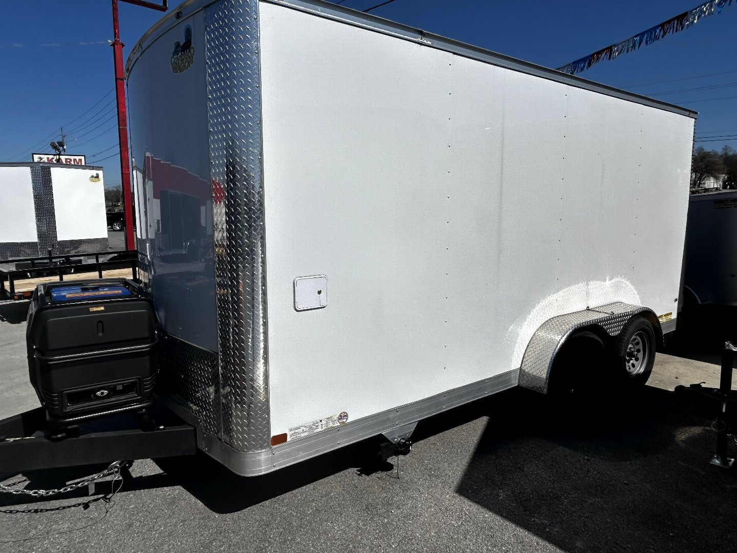 New 2025 Covered Wagon Trailers 7X16 Cargo / Enclosed Trailer