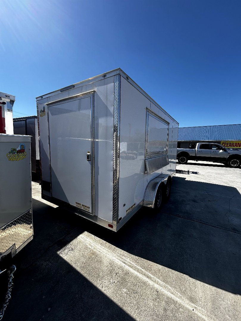 New 2025 Covered Wagon Trailers 7X16 Cargo / Enclosed Trailer