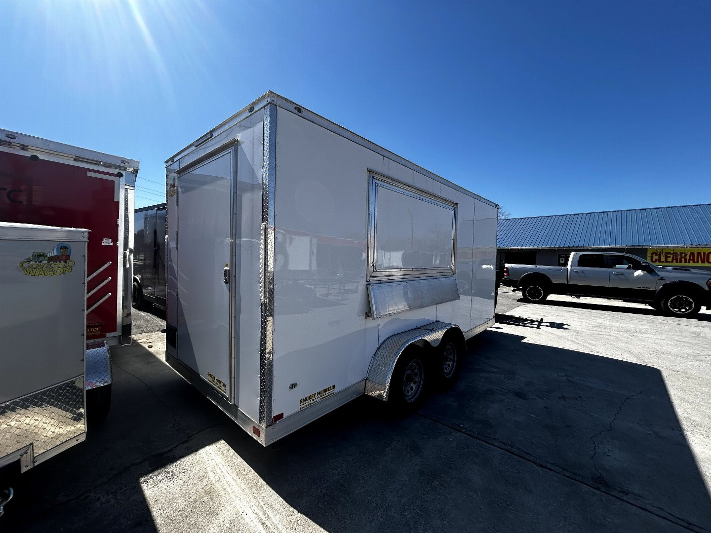 New 2025 Covered Wagon Trailers 7X16 Cargo / Enclosed Trailer