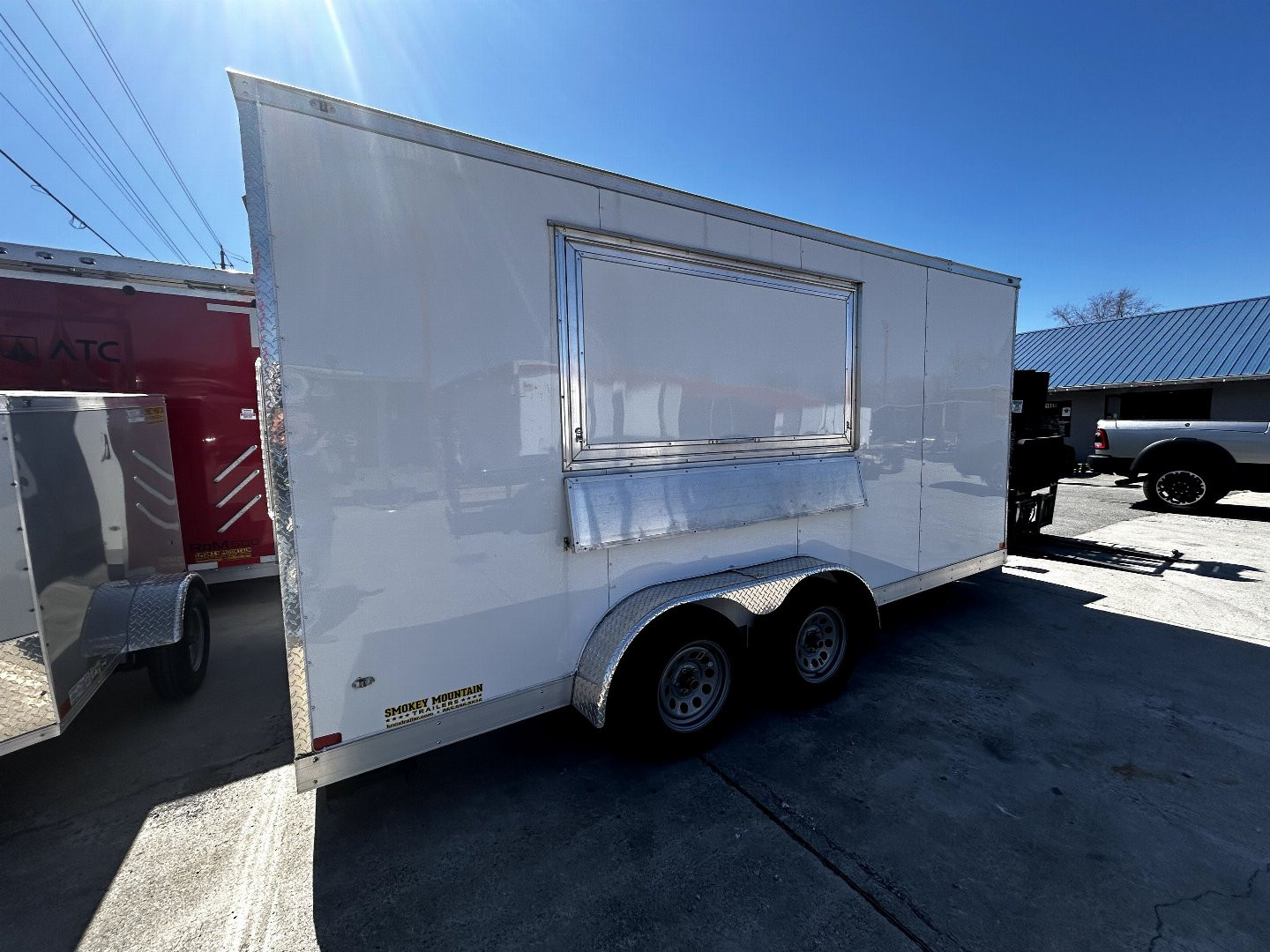 New 2025 Covered Wagon Trailers 7X16 Cargo / Enclosed Trailer