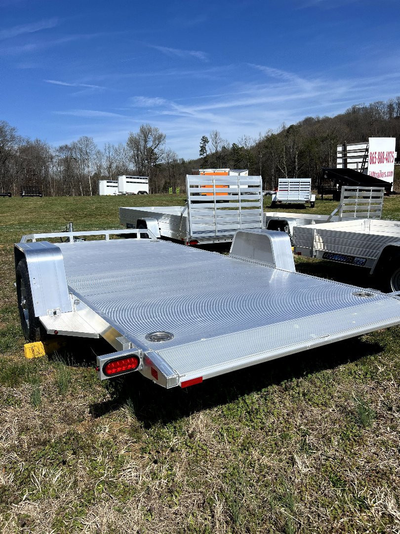 New 2025 Aluma 8214H-TILT Utility Trailer