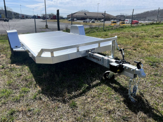 New 2025 Aluma 8214H-TILT Utility Trailer