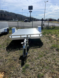 New 2025 Aluma 8214H-TILT Utility Trailer