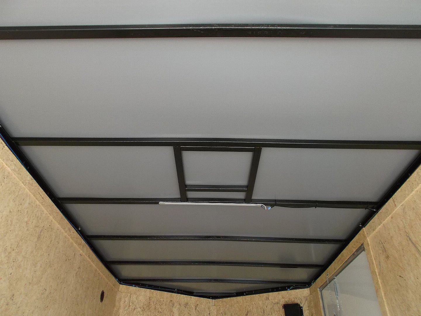 New 2025 COVERED WAGON TRAILERS 7x12 Tandem Axle Cargo Trailer / Enclosed Trailer / 6'6" Interior / Extra Wide Ramp / 36" RV Door / LEDs / .030 Black Semi-Screwless Exterior